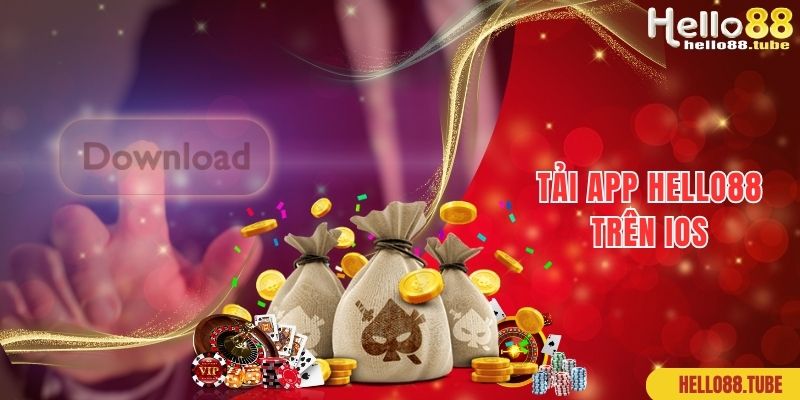 Thao tác tải app Hello88 thành công về điện thoại iOS