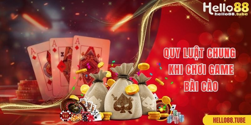Quy tắc chung diễn ra ván game bài cào online tại nhà cái
