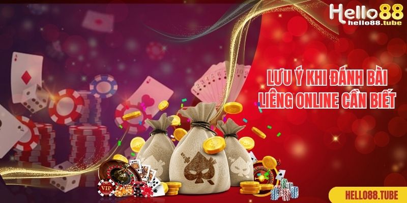 Lưu ý khi đánh bài liêng online cần biết